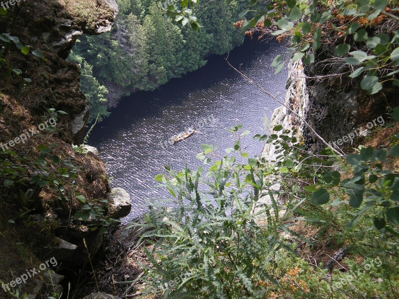 Ontario Canada Barron Canyon Canyon Algonquin Park