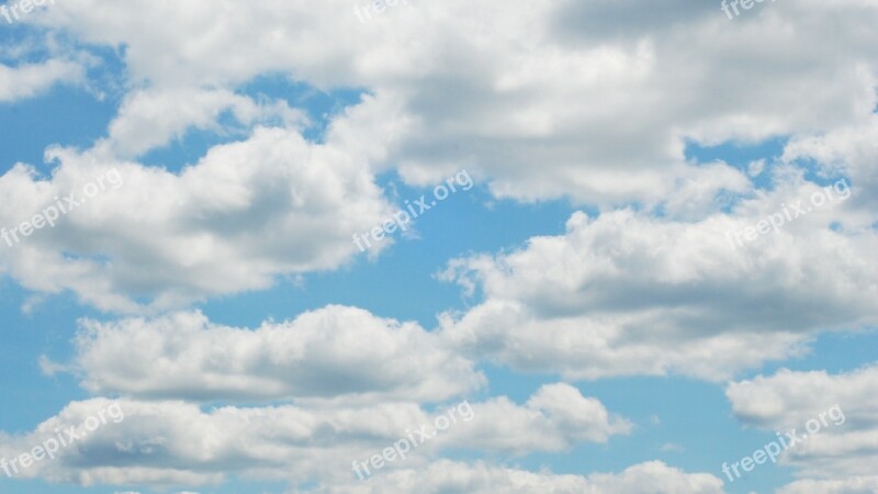 Sky Clouds Blue Nature Weather