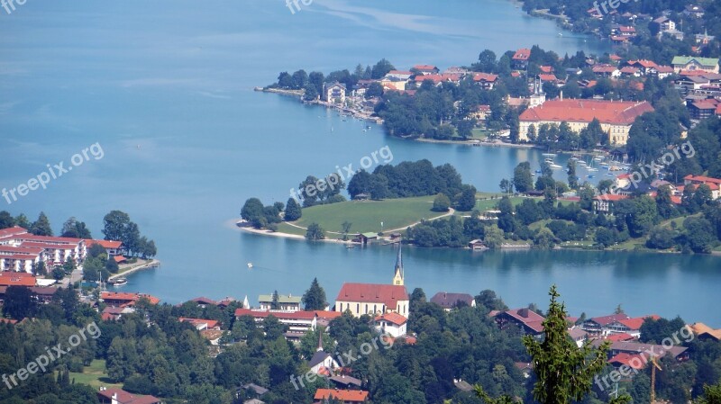 Rottach-egern Church Place City Vacations