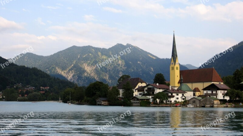 Rottach-egern Church Place City Vacations