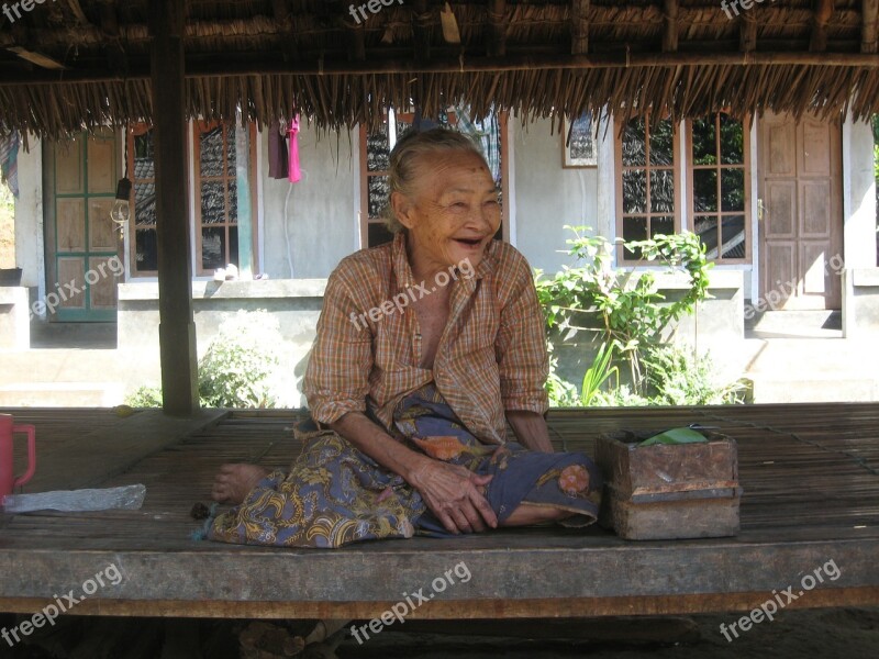 Elderly Woman Age Time Female