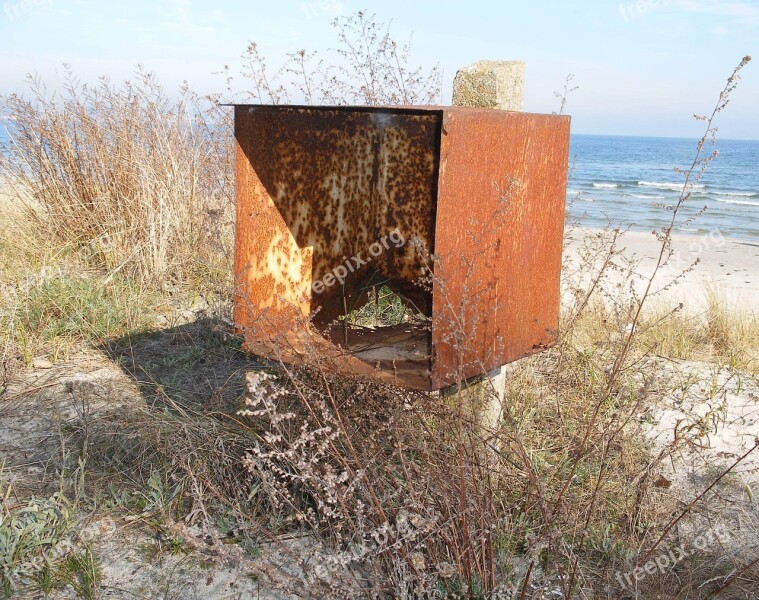 Flotsam Sand Rust Maritime Nature