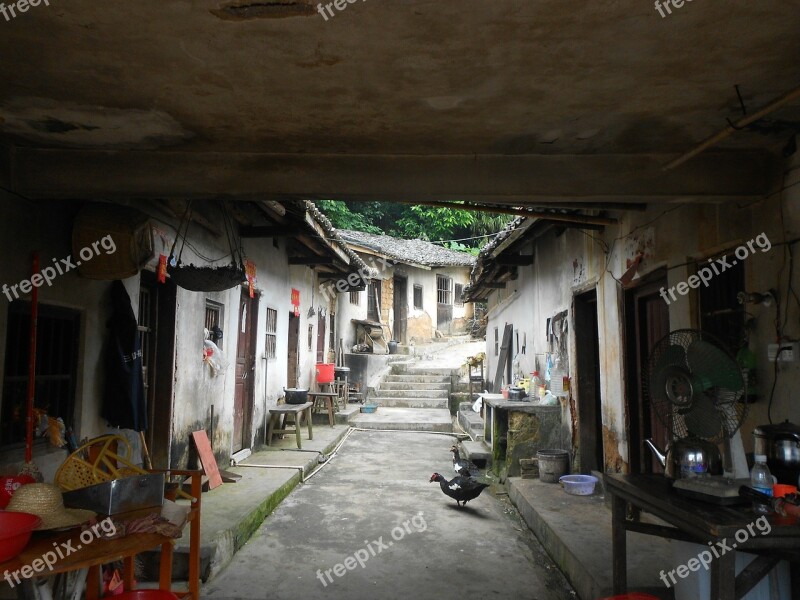 Hakka Building Alley Free Photos