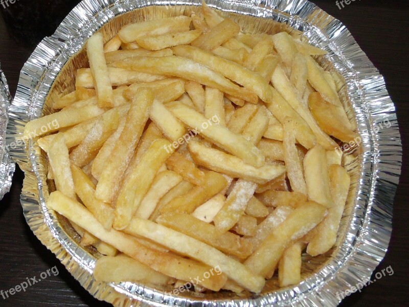 Crisp Food Oil Warm Potato