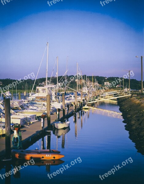 Cape Cod Massachusetts Harbor Bay Water