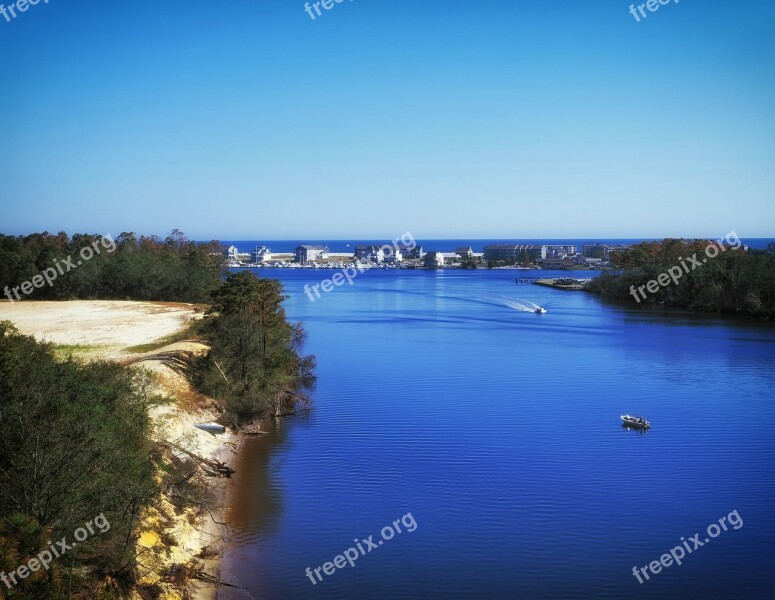 Wilmington North Carolina Inlet Bay Water