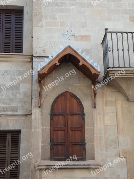 Building Front Facade House Facade Shrine