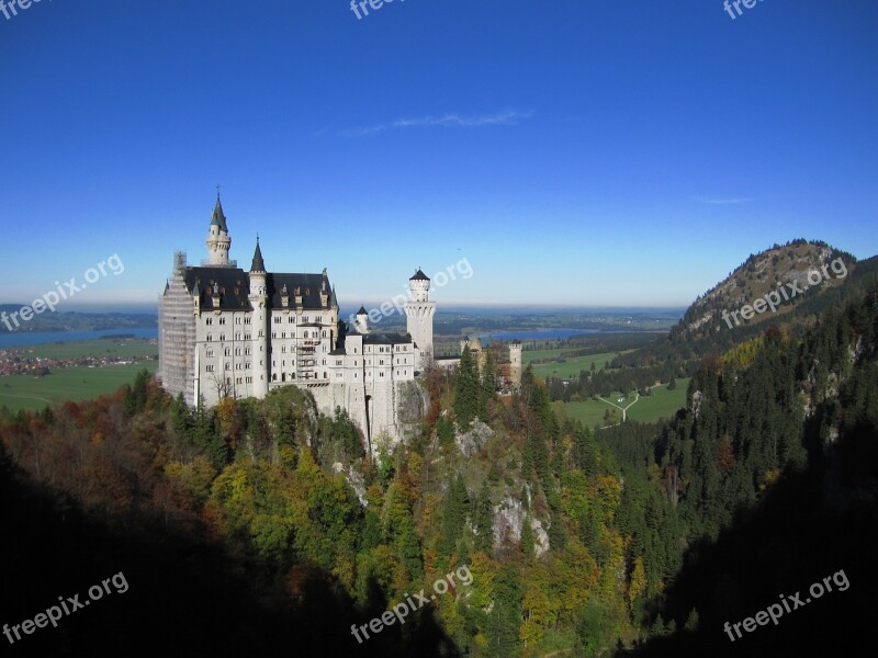 Füssen Neuschwanstein Elderly Castle Free Photos