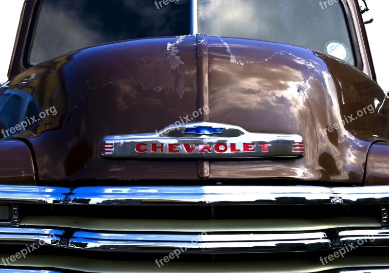 Chevrolet Car Automobile Classic Old