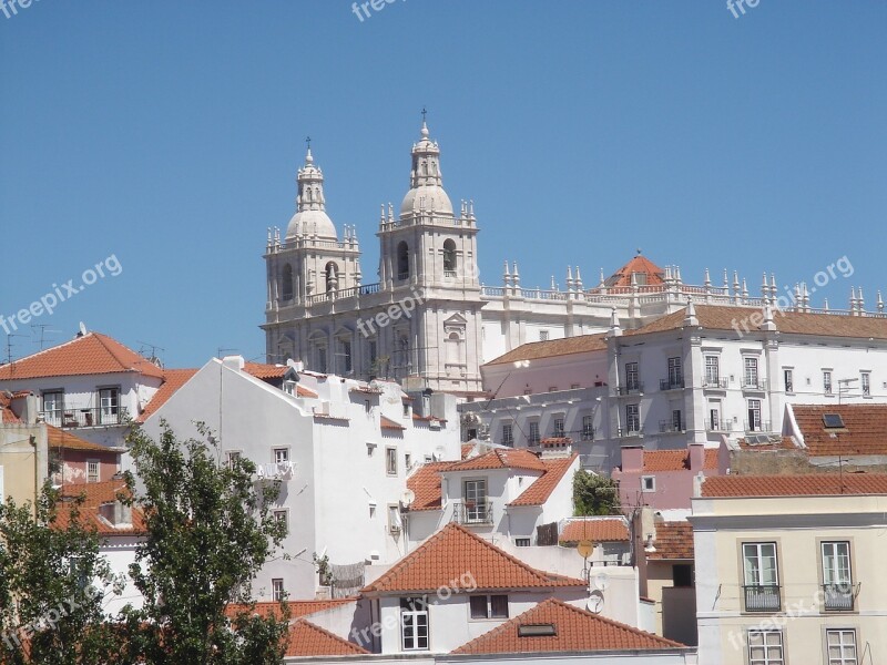 City Roof Lisboa Free Photos