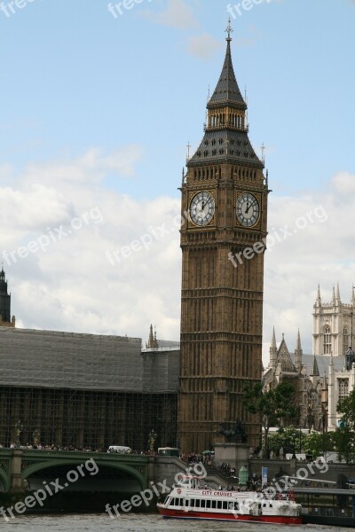 London Big Ben Clock England Free Photos