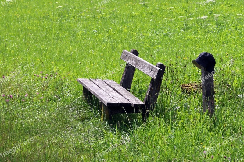 Bench Bank Seat Sit Rest