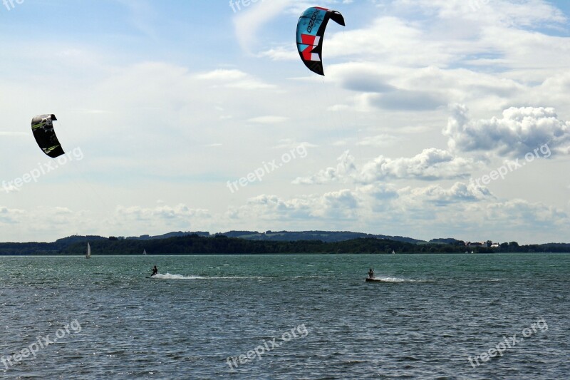 Kite Surfing Surf Kitesurfing Kitesurfer Sport