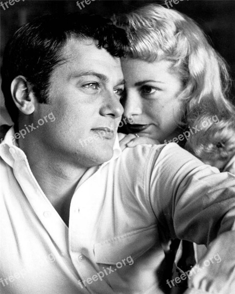 Tony Curtis Janet Leigh Actor Actress Film