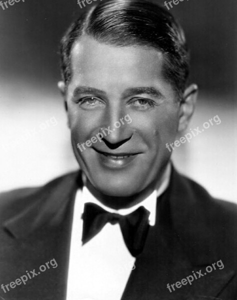 Maurice Chevalier Actor French Motion Pictures Cabaret Singer