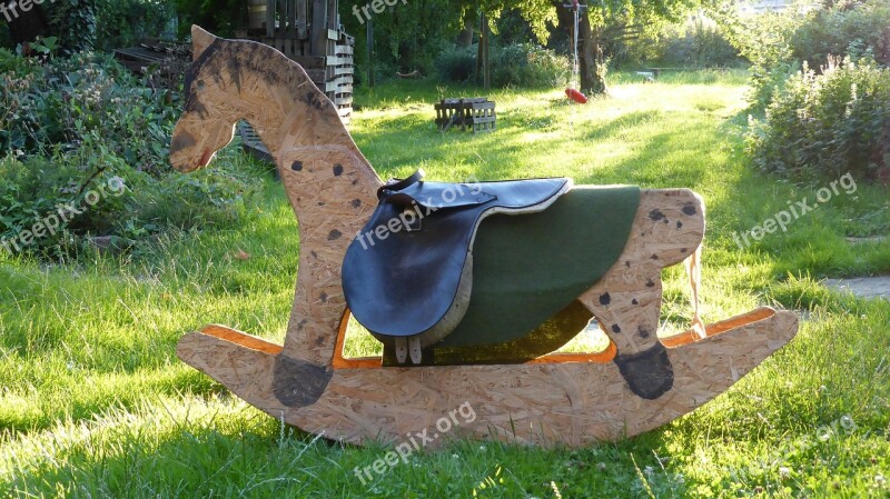 Rocking Horse Toys Wooden Horse Children Toys Children