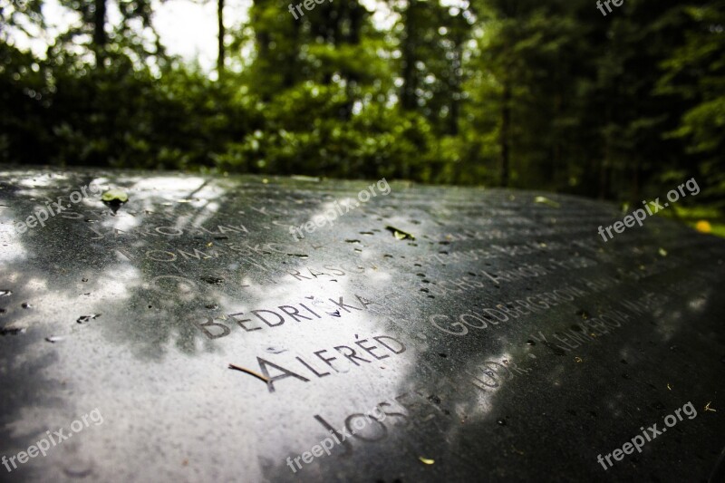 Memorial Stone Roinov Victims World War I