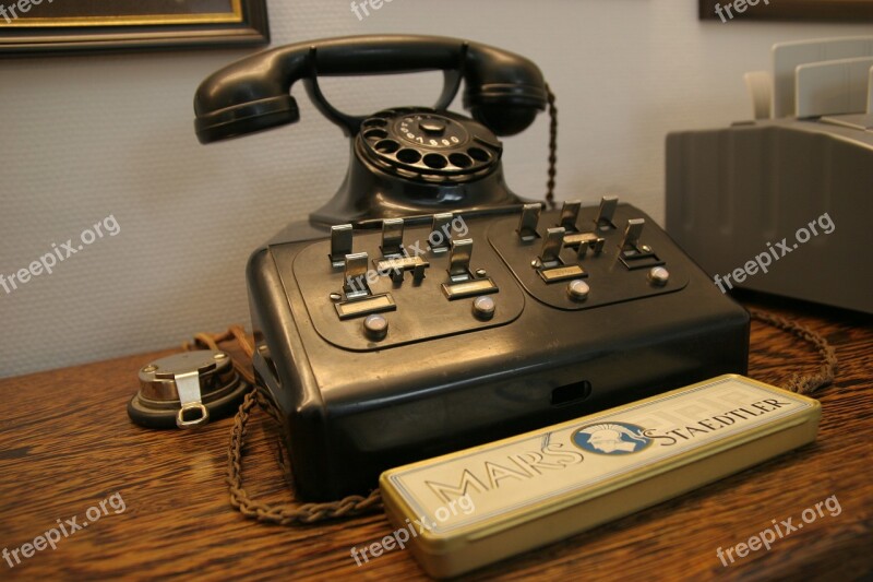 Telephone Phone Communication Office Desk