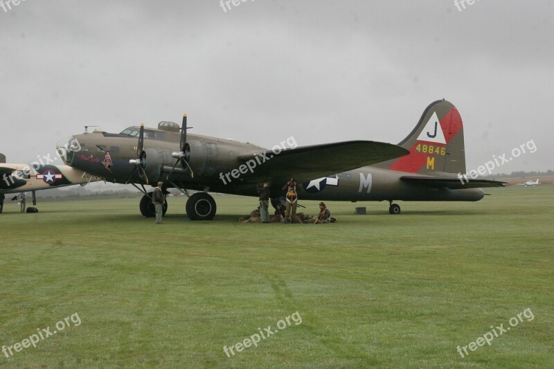 Boeing B17 England United Kingdom Historically