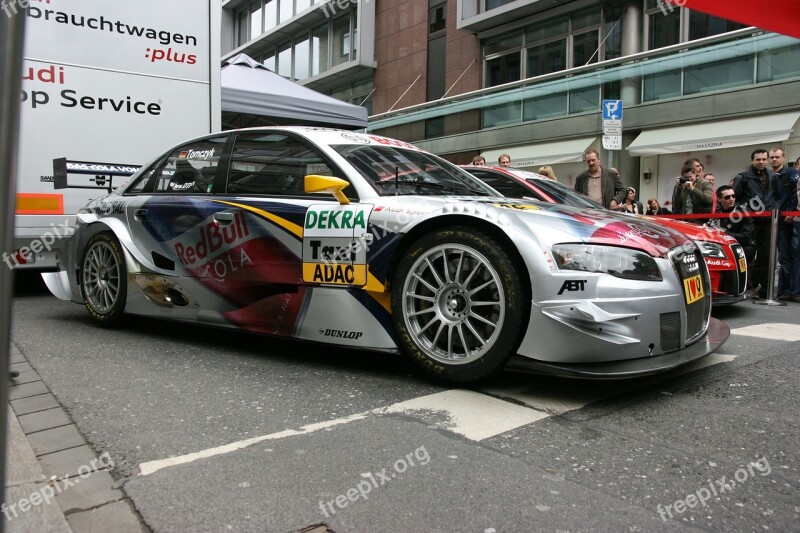 Dtm Racing Car Germany Düsseldorf Motorsport