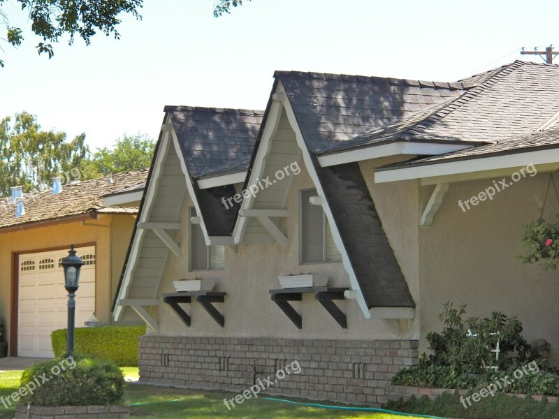 Neighborhood Dwelling Roof Line Estate Roof