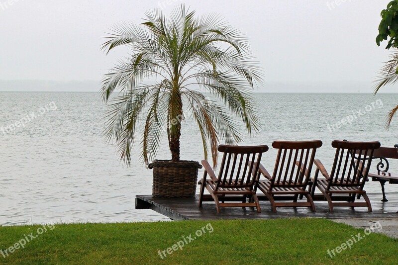 Sun Loungers Chairs Seat Bank Out