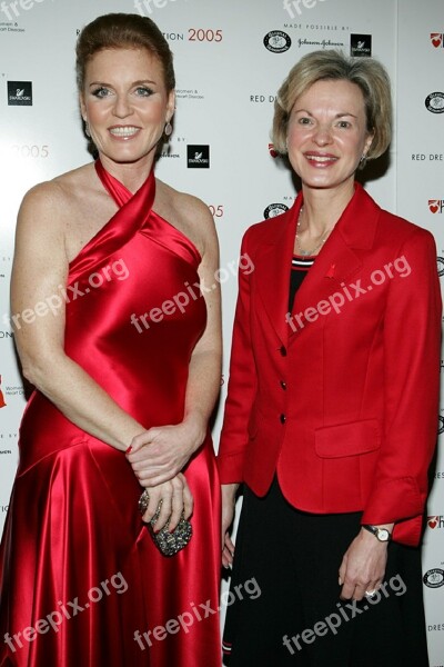 Sarah Ferguson Elizabeth Nabel Duchess Of York Hospital President Brigham And Women's