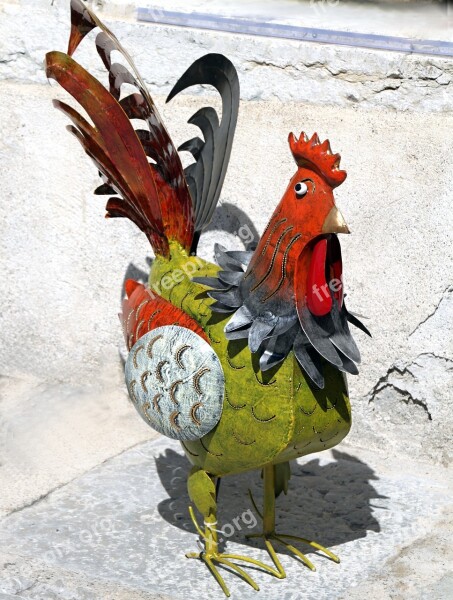 Chicken Figures Deco Garden Figure