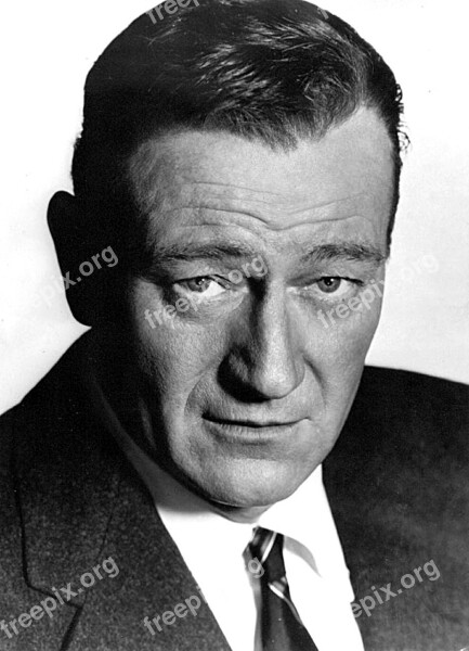 John Wayne Actor Vintage Western Cowboy