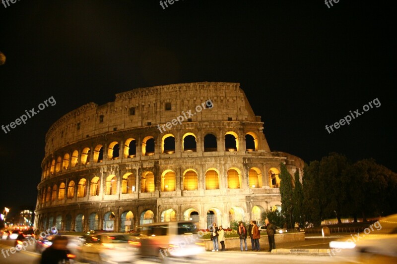 The Colosseum Roman City Free Photos