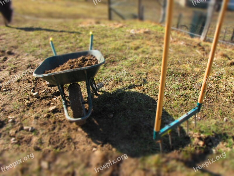 Grelinette Wheelbarrow Garden Free Photos