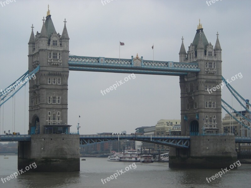 Tower Bridge London Bridge River Free Photos