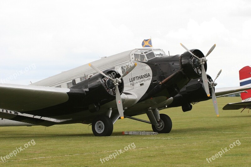 Aircraft Auntie Ju Ju52 Historically Junker