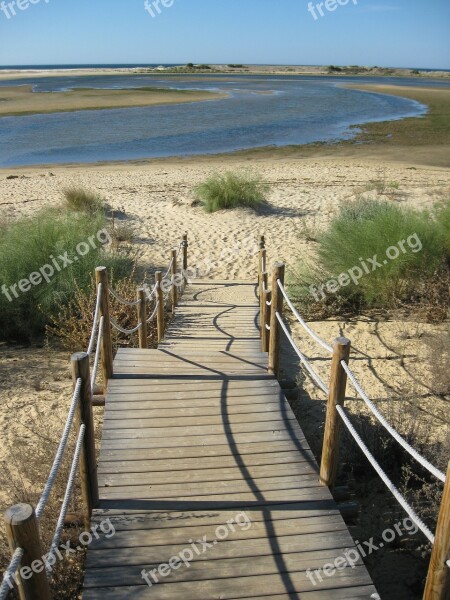 Away Web Landscape Algarve Boardwalk