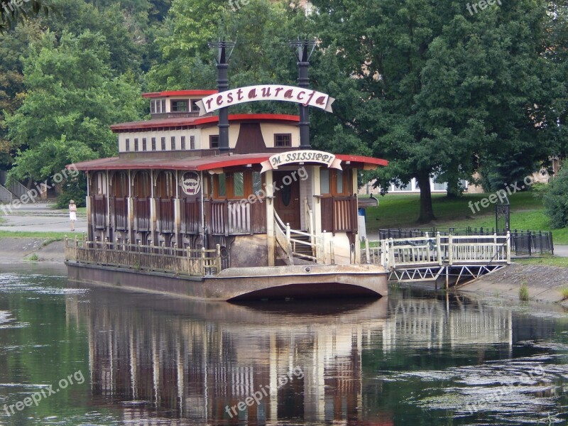 Boat The Barge House On The Water Free Photos