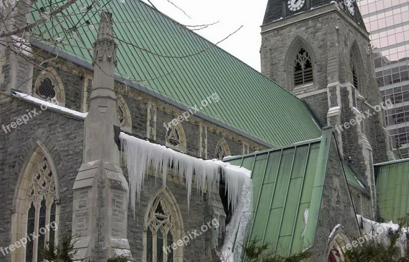 St-andrews Church Montreal Architecture Québec Canada