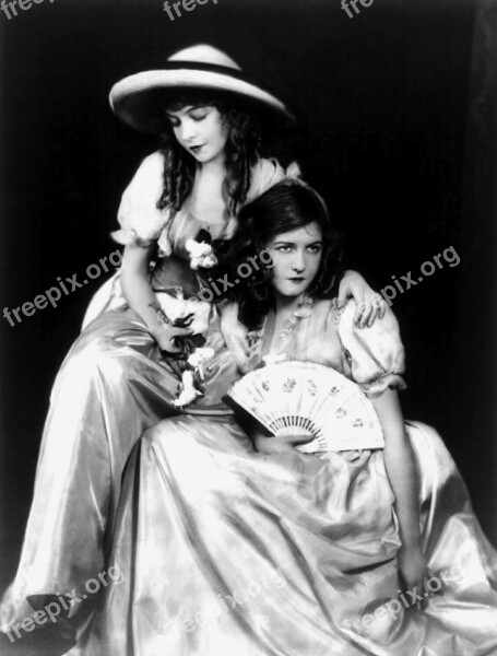 Dorothy Gish Lillian Gish Actress Sisters Stage