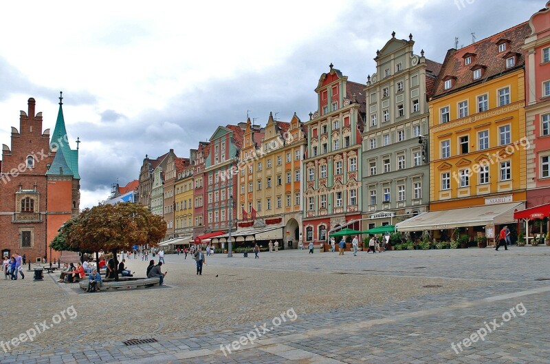 Poland Lower Silesia The Old Town Wrocław History