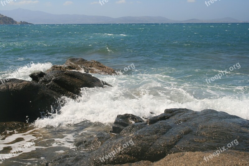 Greece Paros The Mediterranean Sea Free Photos