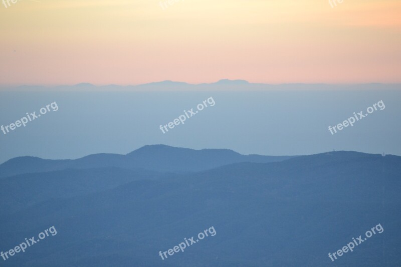 Mountain Montseny Landscape Free Photos