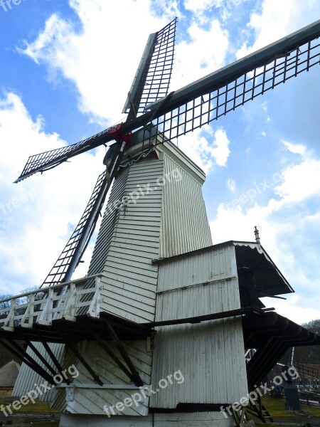 Windmill Dutch Netherlands Mill Sky