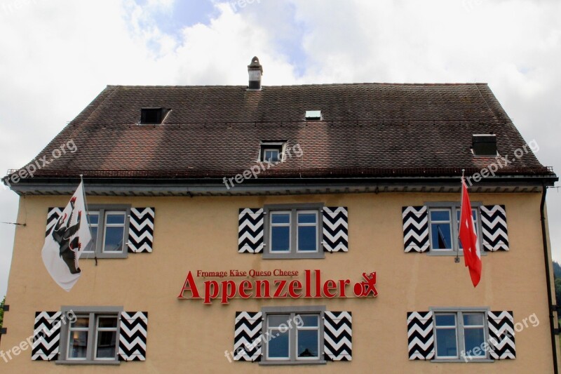 Appenzell Architecture Facade Shutters Roof Design