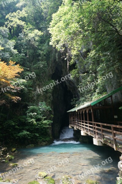 Cave Akiyoshi Do Cave Japan Yamaguchi Yamaguchi Prefecture