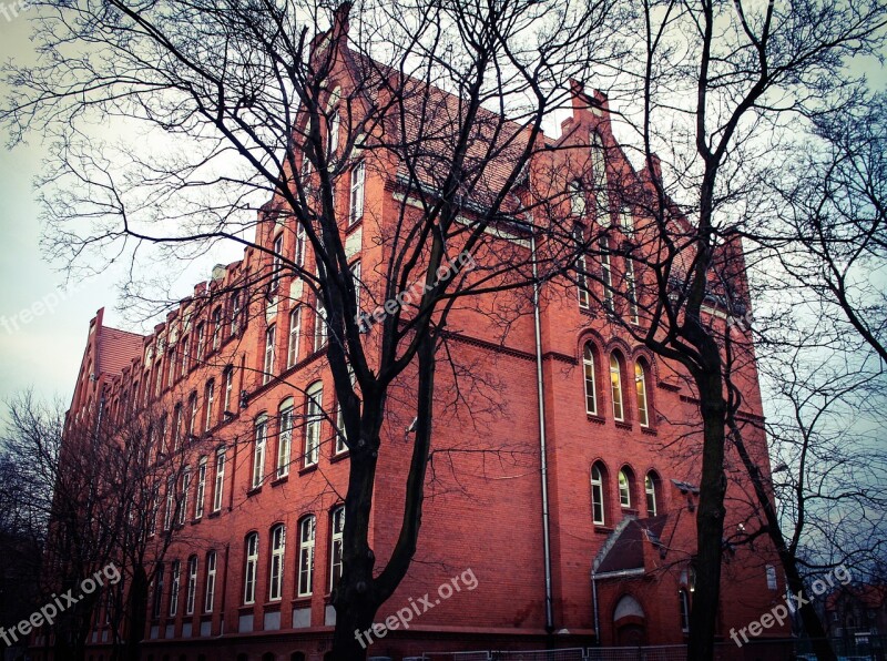 School Monument Prewar Architecture Architecture Old