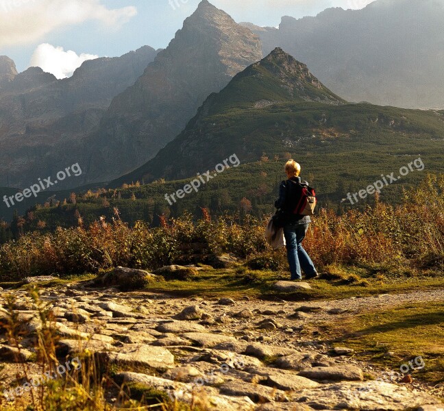 Poland Tatry The High Tatras Mountains The Stones