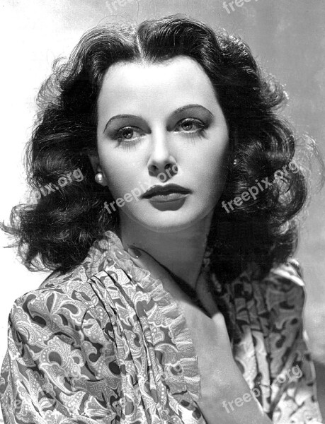 Hedy Lamarr Actress Vintage Movies Motion Pictures