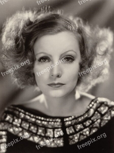 Greta Garbo Actress Vintage Movies Motion Pictures