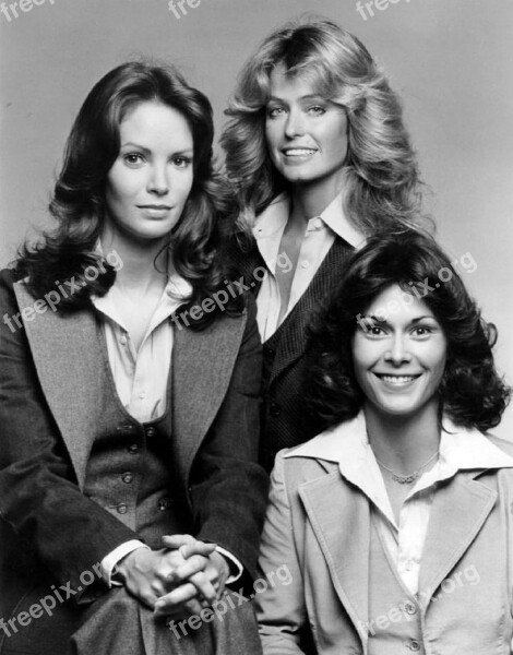 Jaclyn Smith Farrah Fawcett-majors Kate Smith Actresses Charlie's Angels