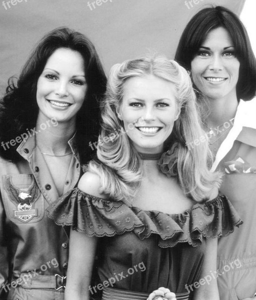 Jaclyn Smith Cheryl Ladd Kate Jackson Actresses Charlie's Angels