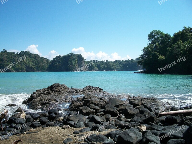 Costa Rica Manuel Antonio Ocean Peaceful Water